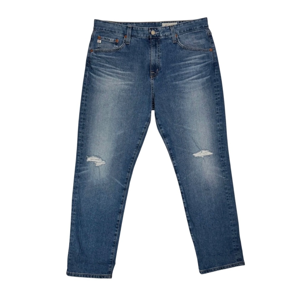 AG Ex-Boyfriend Slouchy Slim Jeans Size 31 Distressed Japan Adriano‎ Goldschmied